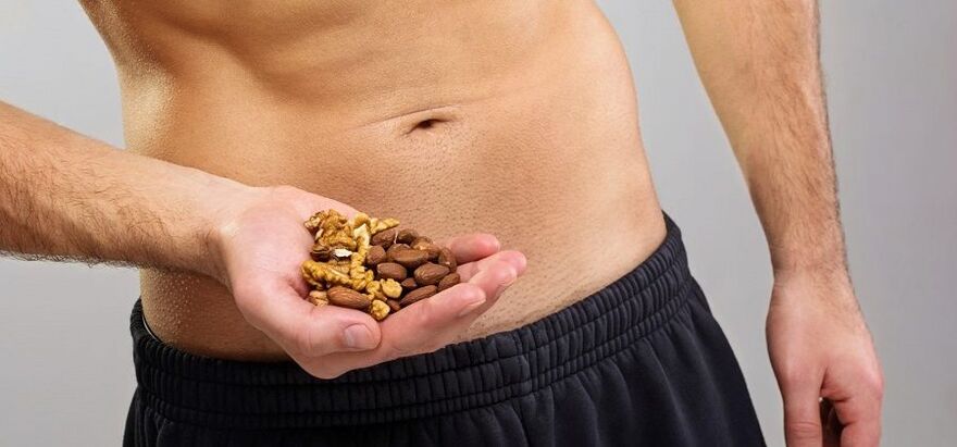Mga nuts alang sa kalingkensiya sa lalaki